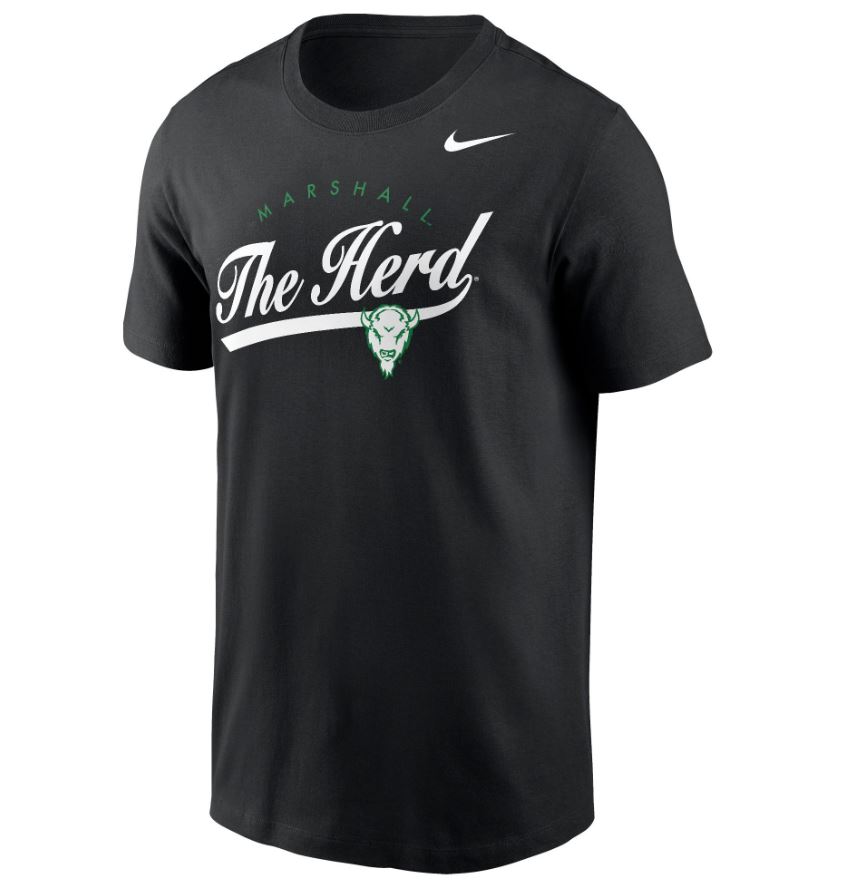 MU Nike Dri-Fit Script The Herd Short Sleeve Tee - MULTIPLE COLORS