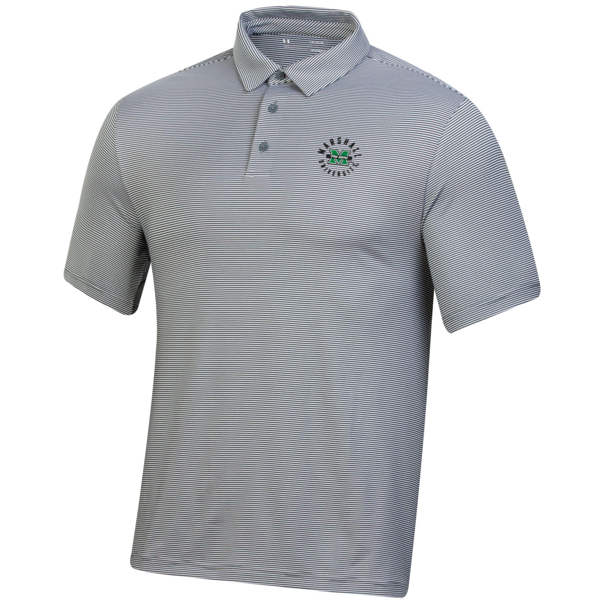 MU Under Armour Bridge Stripe Polo - MULTIPLE COLORS