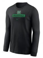 MU Nike Youth Sideline Long Sleeve Tee