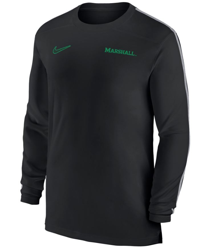 MU Nike Sideline Long Sleeve Coach Top - MULTIPLE COLORS