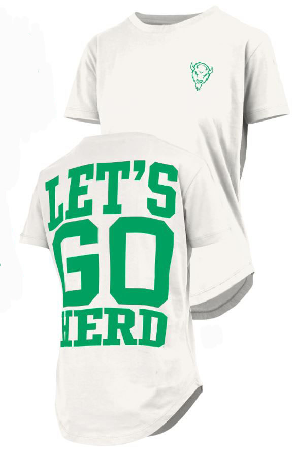 MU Pressbox Ladies Go Herd Short Sleeve Tee - MULTIPLE COLORS