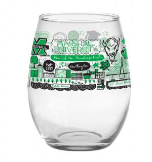 MU Julia Gash Stemless Wine Glass