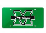 MU Jardine M the Herd License Plate - MULTIPLE COLORS