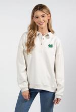 MU Chicka-D Ladies Henley Button Up Crew - MULTIPLE COLORS