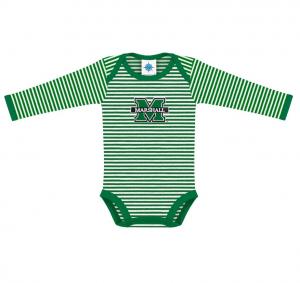 MU Creative Knitwear Infant Striped Long Sleeve Bodysuit