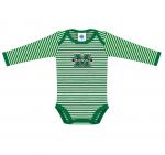 MU Creative Knitwear Infant Striped Long Sleeve Bodysuit