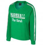 MU Colosseum Ladies Foil V-Neck Crew