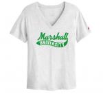 MU L2 Ladies Boyfriend V-Neck Short Sleeve Tee