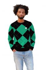 MU Barbarian Argyle Sweater