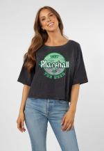 MU Chicka-D Ladies Sunshine Crop Short Sleeve Tee