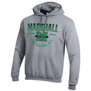 MU Champion Faded Hooded Sweatshirt