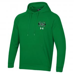 MU Under Armour Front & Back Printed Hooded Sweatshirt