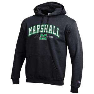 MU Champion Arch M Hooded Sweatshirt