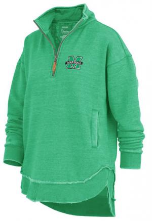 MU Pressbox Ladies Vintage 1/4 Zip