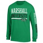 MU Champion Sleeve Print Long Sleeve Tee