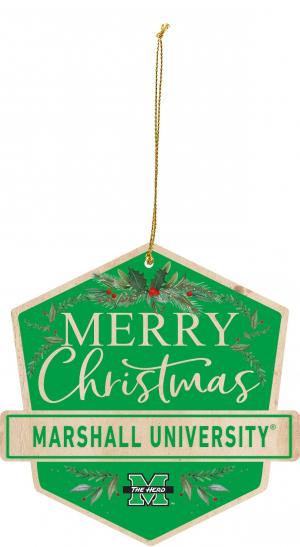 MU KH Merry Christmas Ornament