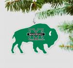 MU CDI Buffalo Ornament