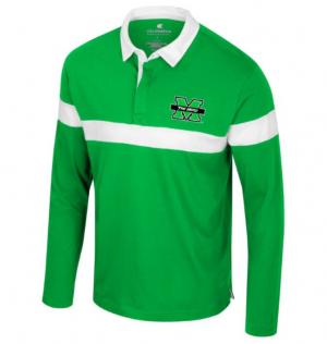 MU Colosseum Too Cool For School Long Sleeve Polo