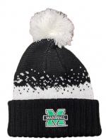 MU Logofit Speckled Cuff Hat w/ Pom