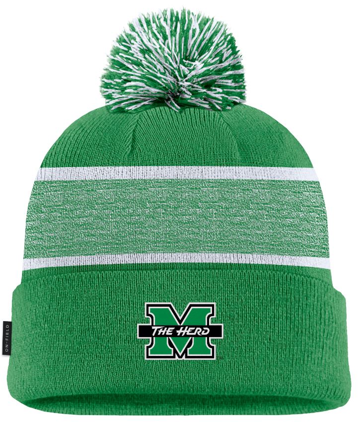 MU Nike Cuff Pom Beanie