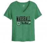 MU L2 Ladies V-Neck Short Sleeve Tee