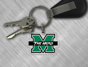 MU CDI Big M The Herd Keytag