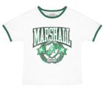 MU Retro Brands Ladies Crop Ringer Short Sleeve Tee