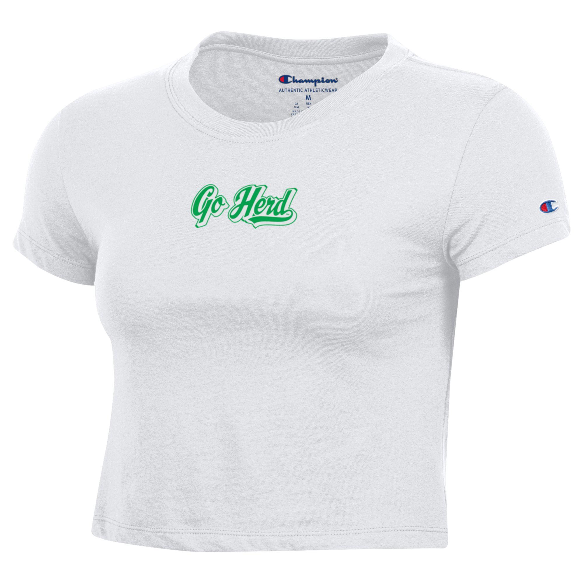 MU Champion Ladies Go Herd Baby Tee - MULTIPLE COLORS