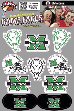 MU Fan-A-Peel Helmet Combo Face Decals