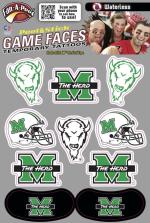 MU Fan-A-Peel Helmet Combo Face Decals
