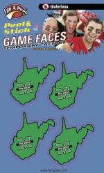 MU Fan-A-Peel State Face Decals