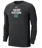 MU Nike Sideline Herd Nation Dri-Fit Long Sleeve Tee - MULTIPLE COLOLRS