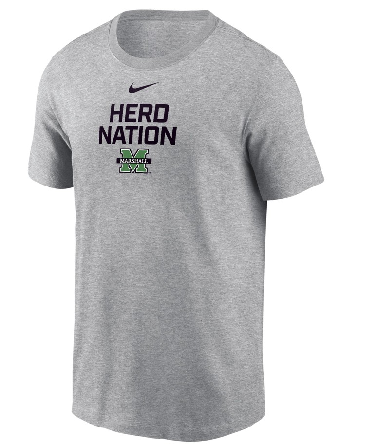 MU Nike Sideline Herd Nation Dri-Fit Short Sleeve Tee - MULTIPLE COLOLRS