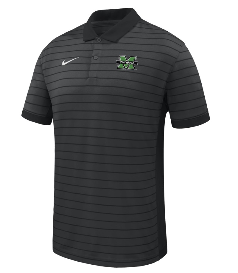 MU Nike Sideline Victory Stripe Polo - MULTIPLE COLOLRS