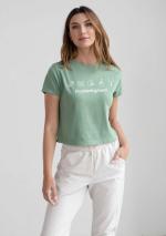 MU Chicka-D Ladies Crop Short Sleeve Tee
