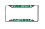 MU Wincraft The Herd Chrome License Plate Frame