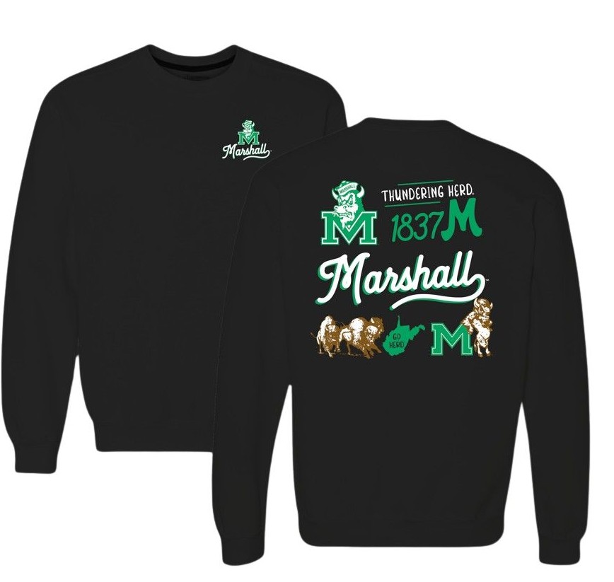 MU Image One Swirly Script Crew - MULTIPLE COLORS